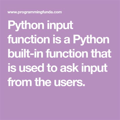 Fonction Input Python 的图像结果