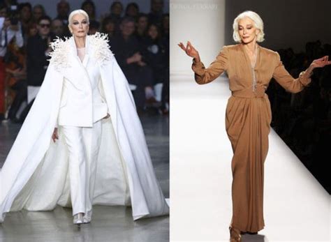 不愧是法國最會穿的女人：65歲香奈兒第一超模，仍然美得很優雅 - 每日頭條