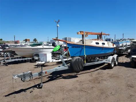 2020 Sparrow Homemade Sailboat Gaff Rig | GovDeals