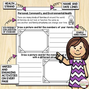 First Grade Health Lesson 1 的图像结果