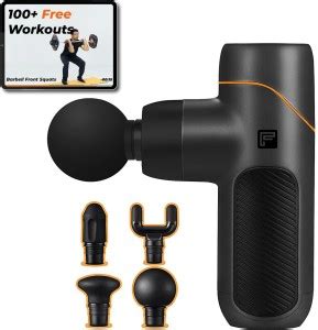 Flexnest The Flexgun Massage Gun|Premium German-Design + 4 Silicone ...