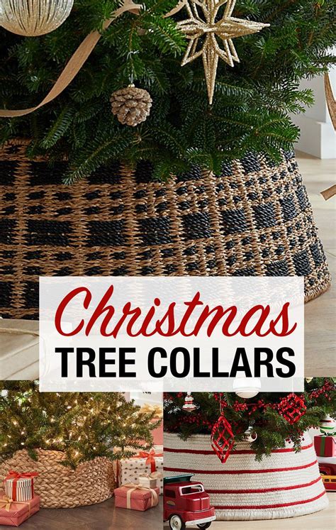 Christmas Tree Collars and Baskets | Tree collar christmas, Christmas ...