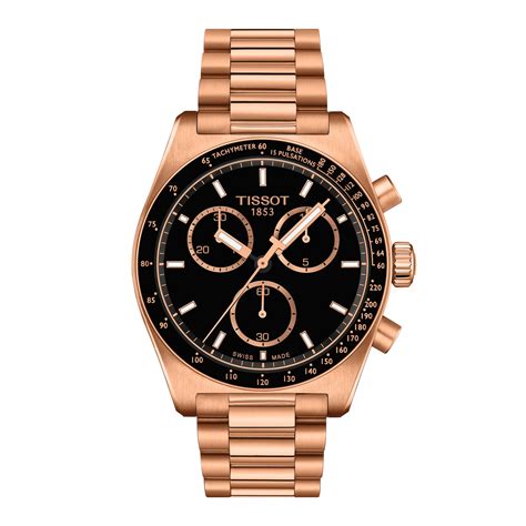 Tissot PR516 40mm Chronograph T149.417.33.051.00 – Full Rose Gold PVD ...