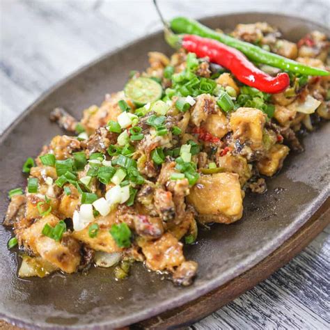 Tofu Sisig Recipe