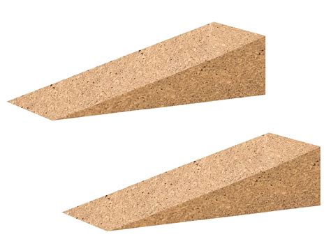 Cork Squat Wedge Block 2PCS Non Slip Professional Squat Ramp : Amazon ...