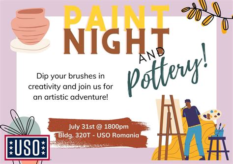 Paint Night and Pottery, Romatsa R.A., Strada Tudo Vladimirescu 4 ...