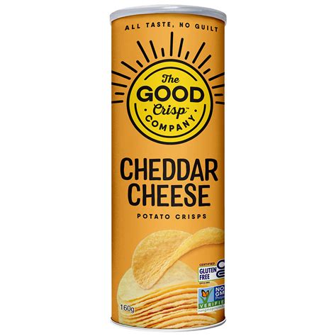 The Good Crisp Company Cheddar Cheese 160g
