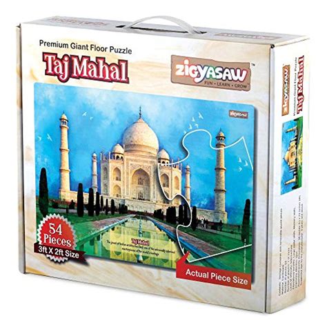 Zigyasaw Taj Mahal 54 Piece Jigsaw Puzzle – Fun Puzzles for Kids for A ...