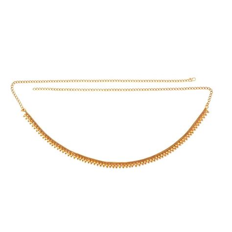 Buy Yellow Chimes Kamarbandh for Women and Girls Traditional Gold ...