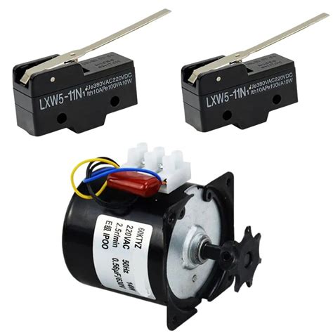 Buy Hatchpro 14 Watt Egg Turner Motor and Limit switches for Automatic ...