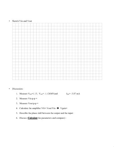 Image result for Common Source JFET Amplifier Self-Biasing Lab