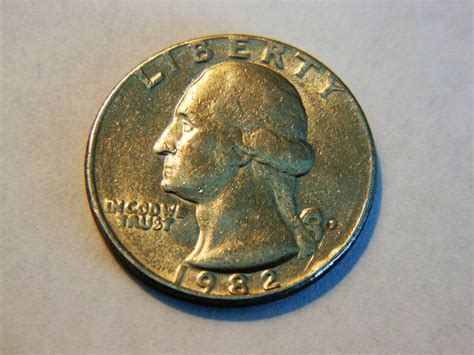 *Scarce Date* 1982-P Washington Quarter. - For Sale, Buy Now Online ...
