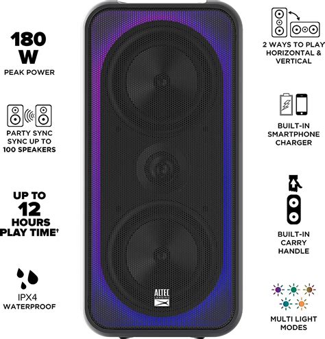 Altec Lansing Shockwave 200 Wireless Party Speaker