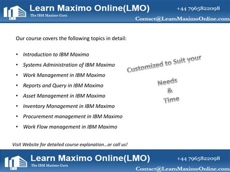 Image result for Learn Maximo Software