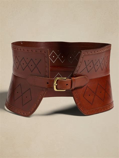Cintola Leather Corset Waist Belt | Banana Republic