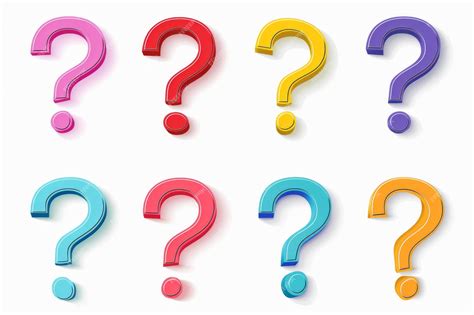 El icono del signo de pregunta, el símbolo del cuestionario, el signo ...