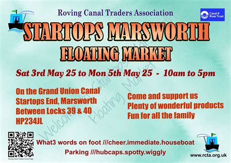 Startops, Marsworth Floating Market, Tring Reservoirs,Startops ...