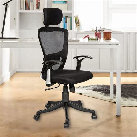 KVS INDIA Jupiter Echo High Back Ergonomic|Home, Office|2D Headrest ...