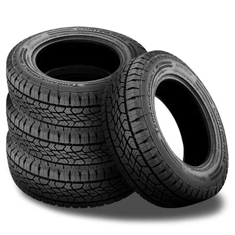 4 Continental TerrainContact A/T 275/55R20 120/117S All Terrain 60K MILE 10 PLY 15578700000 ...