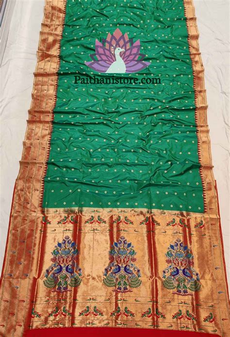Designer Tripal Muniya Paithani Sarees | Paithanistore