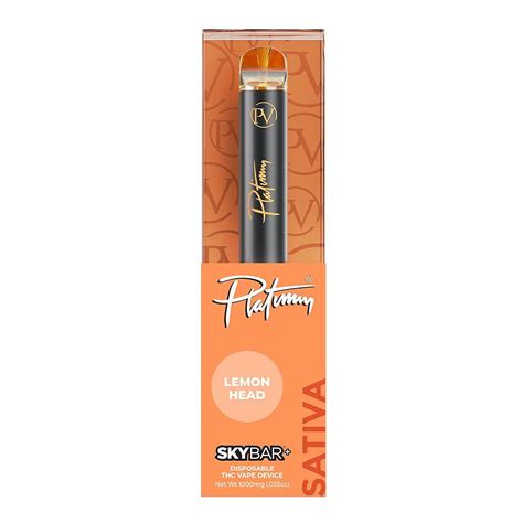 Platinum Vape: Platinum Vape x Skybar+ Lemon Head (Sativa) Disposable ...