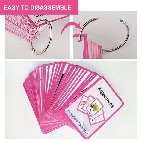 Colorful Adjective Flashcards for Early Learning – CRAZE