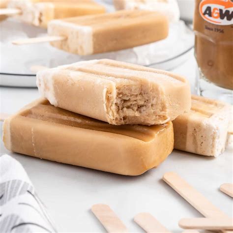 Root Beer Popsicles