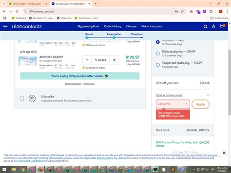30% OFF 1 800 Contacts Coupons March 2026 | HotDeals
