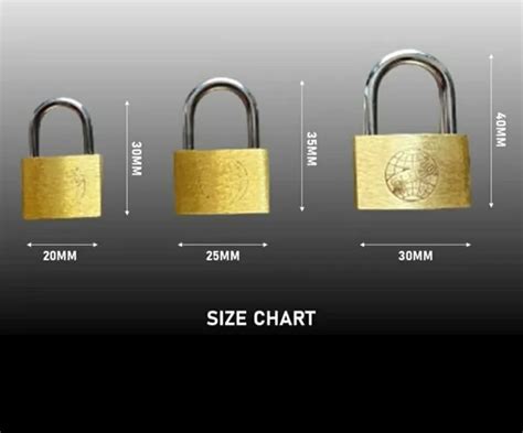 How Measure Padlock Size 的图像结果