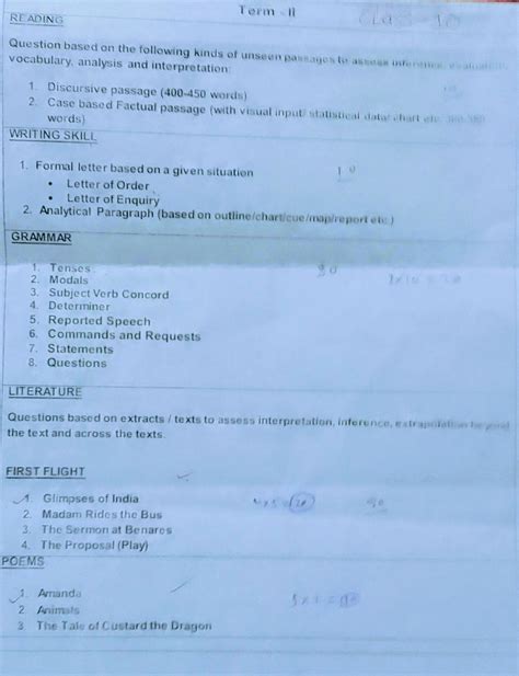 Image result for English Flow Chart Class 10