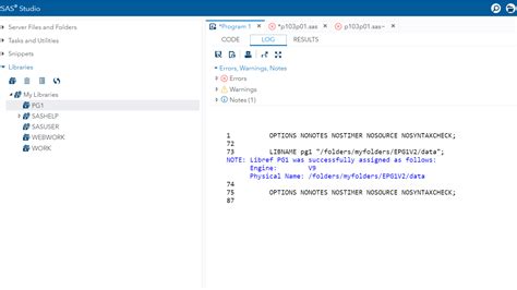 Creating a Library SAS 的图像结果