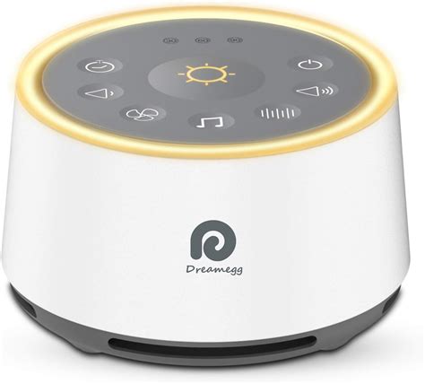 Amazon | Dreamegg ホワイトノイズ マシン 24種の癒し音 自然音 BGM ナイトライト イヤホン対応 無段階音量調節 ...