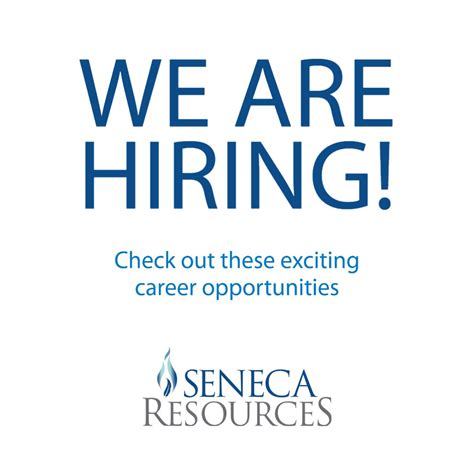 Seneca Resources Company, LLC on LinkedIn: #career #jobopportunities # ...