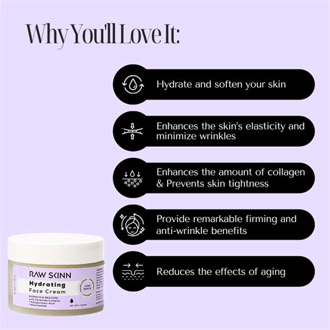 Hydrating Face Cream – RAW SKINN