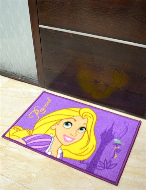 Buy Athom Trendz Disney- Princess- Rapunzel Polyester Door Mat - 15x23 ...