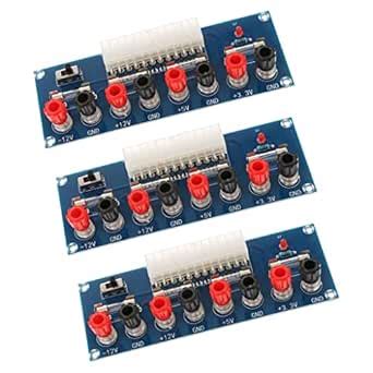 Lyla 24 Pins ATX Benchtop Power Board Computer Power Supply Breakout ...