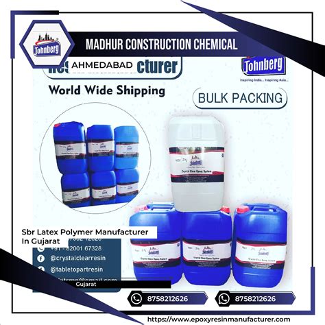 Sbr Latex Polymer Manufacturer In Gujarat - Madhur Construction Chemical