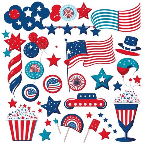 Free 4th Of July Clipart - MasterBundles