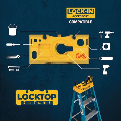 Werner FS100 8-ft ( 12-ft Reach Height ) Fiberglass Type 1 - 250 lbs ...