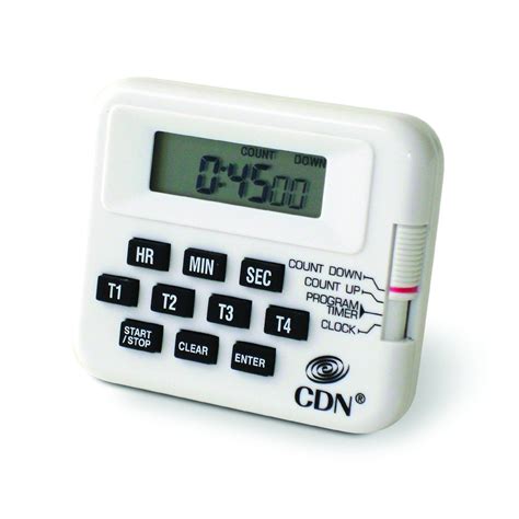 CDN PT1A Digital Timer/Clock 4 Event Programmable : Amazon.in ...