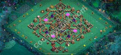 Best Anti 3 Stars Base TH9 with Link, Hybrid - Town Hall Level 9 Base ...