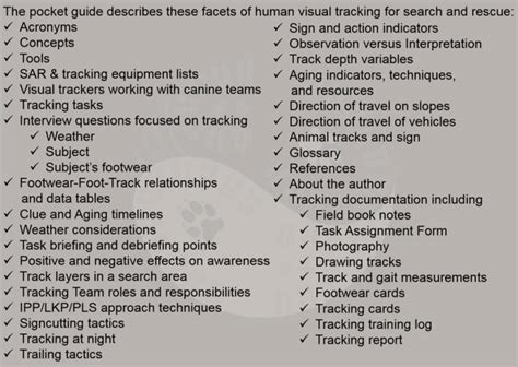 Image result for Tracking Guide