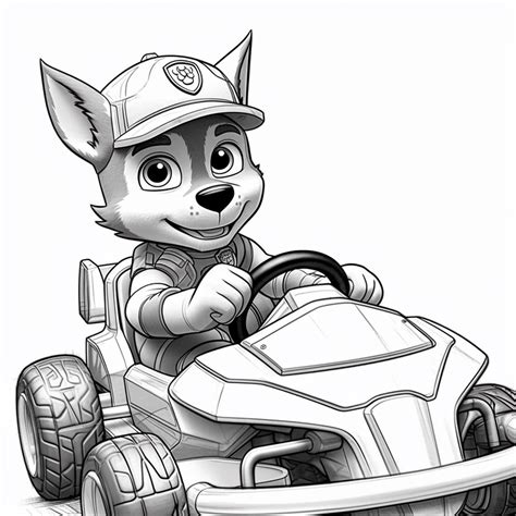 Chase Printable Paw Patrol
