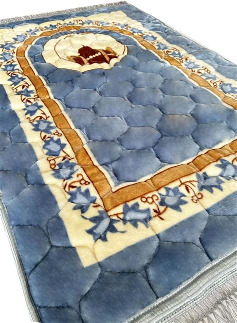 Amazon.com: Islamika Orthopedic Prayer Rug Memory Foam Muslim Prayer ...