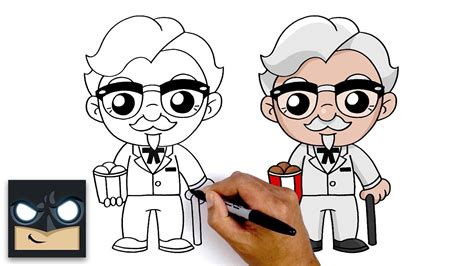 Image result for Colonel Sanders Outline