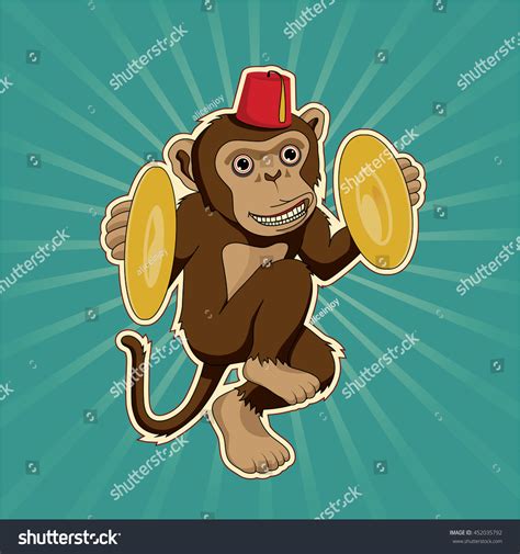 491 Monkey with cymbals: immagini, foto stock e grafica vettoriale ...