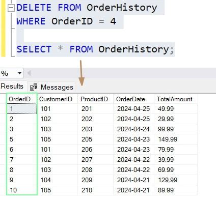 How to Reset ID Column in SQL 的图像结果