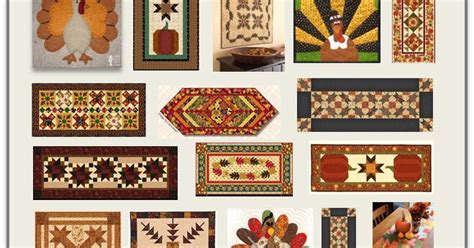 Image result for Thanksgiving Table Runner Quilts Free Patterns