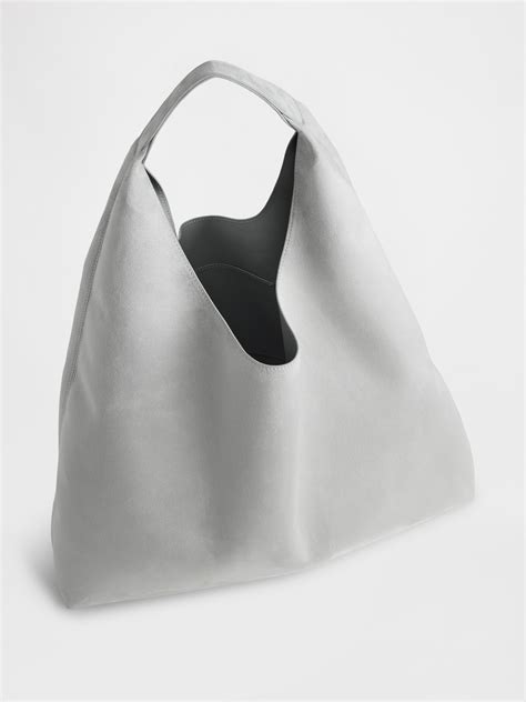 Vegan Suede Slouchy Tote Bag | Gap