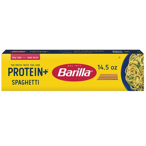 Barilla Protein+ Italian Spaghetti Pasta, Plant Based, 14.5oz - Walmart.com